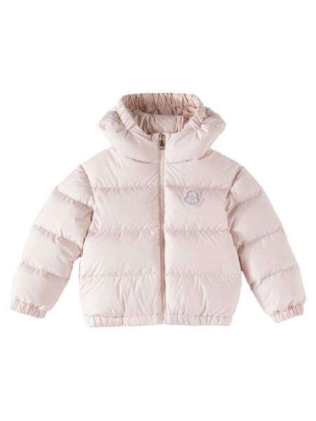 Dunjacka för tjejer Moncler Enfant rosa