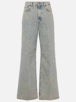 High waist bootcut jeans ausgestellt Acne Studios