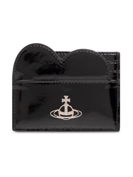 Lakierowany portfel Vivienne Westwood czarny