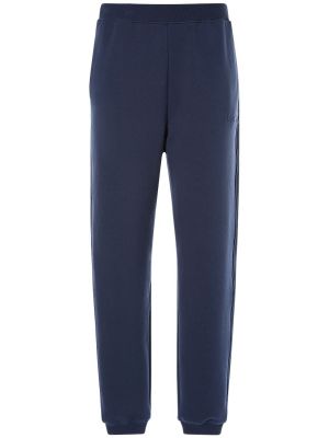 Pantaloni di cotone in jersey 's Max Mara blu
