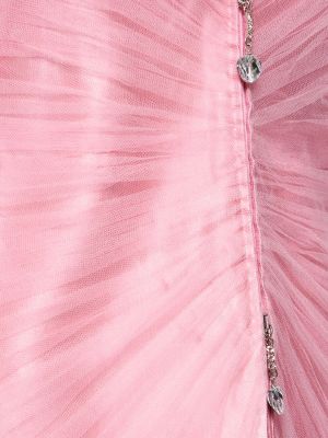 Blazer de seda Giorgio Armani rosa