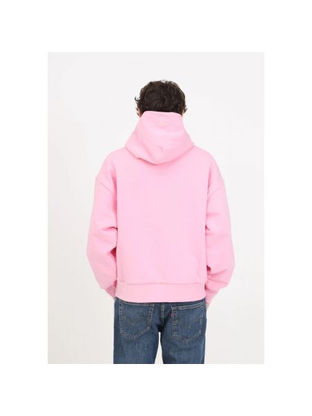 Sudadera con capucha con bolsillos Garment Workshop rosa