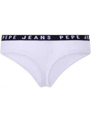 Стринги Pepe Jeans белые