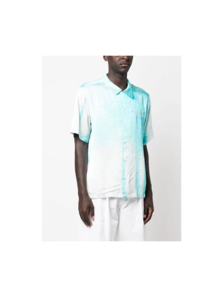 Camisa con estampado con estampado abstracto Blue Sky Inn
