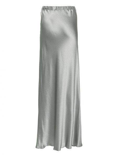 Saténové dlouhá sukně Antonelli šedé