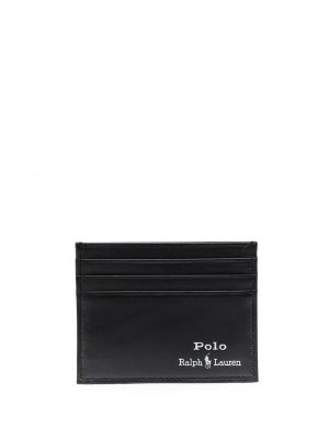 Usnjena usnjena denarnica iz semiša Polo Ralph Lauren