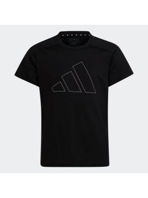 Chemise en coton Adidas noir