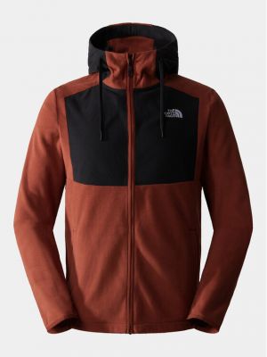 Hoodie The North Face marrone