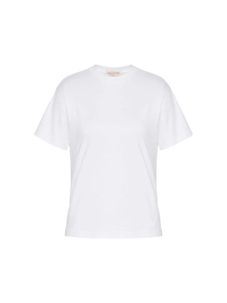 T-shirt mit rundem ausschnitt Valentino weiß