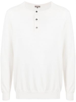 Džemper s gumbima N.peal bijela