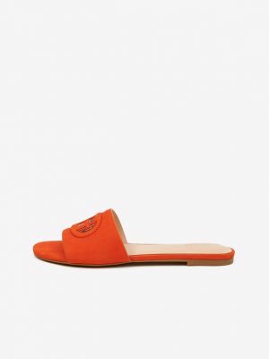 Papuci Guess portocaliu