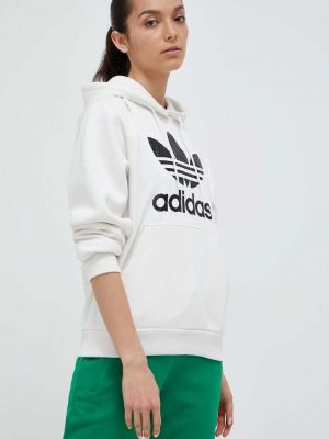 Hoodie s kapuljačom Adidas Originals bijela