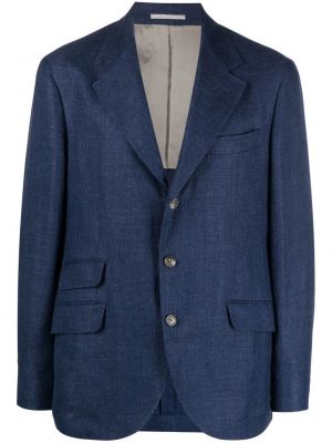 Blazer Brunello Cucinelli blå