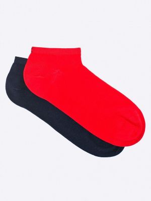 Чорапи Tommy Hilfiger червено