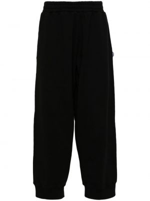 Relaxed памучни спортни панталони черно Mm6 Maison Margiela