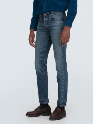 Jeans skinny slim Rrl bleu