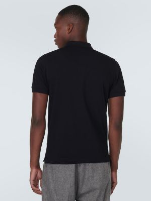 T-shirt aus baumwoll Sunspel schwarz