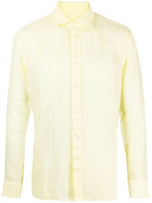 Lniana koszula 120% Lino żółta
