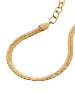 Bracelet en tricot à motif serpent Monica Vinader