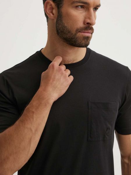 Koszulka bawełniana Vilebrequin czarna