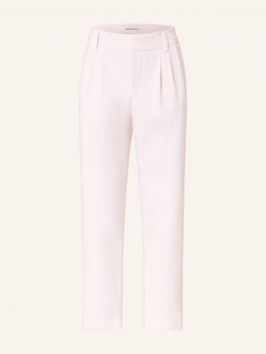 Rovné kalhoty Drykorn růžové