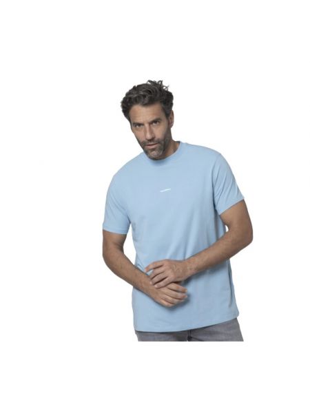 Koszulka z krótkim rękawem Karl Lagerfeld niebieska