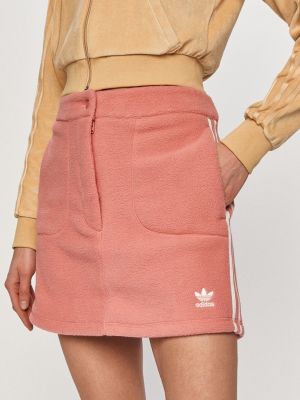 Spódnica Adidas Originals różowa