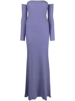 Večerní šaty Blumarine fialové