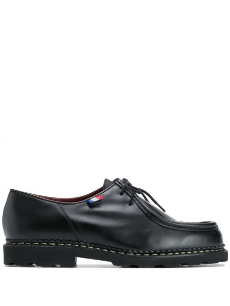 Pantofi cu șireturi din dantelă Paraboot negru