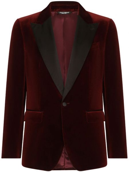 Kadife blazer Dolce & Gabbana