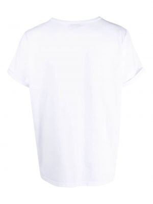 Koszulka bawełniana Maison Labiche biała