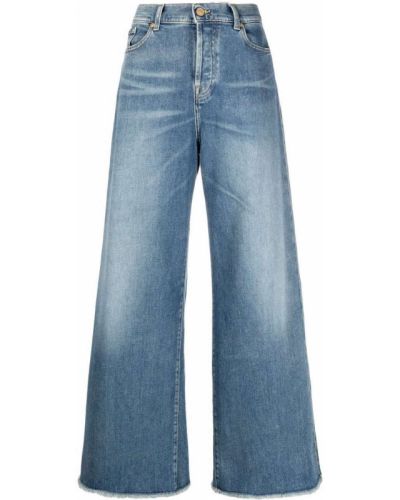 Høy midje flared jeans 7 For All Mankind blå