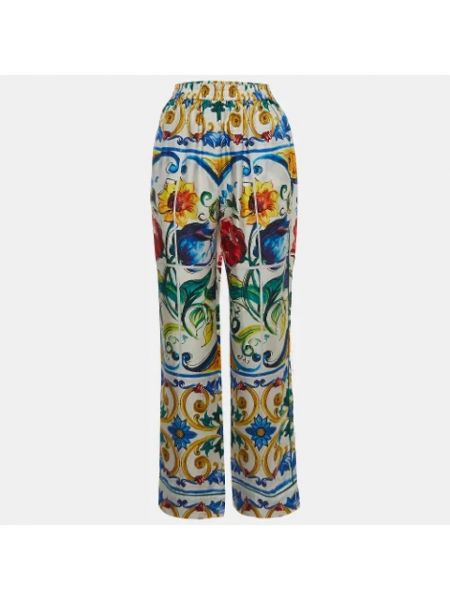 Pantalones de raso Dolce & Gabbana Pre-owned