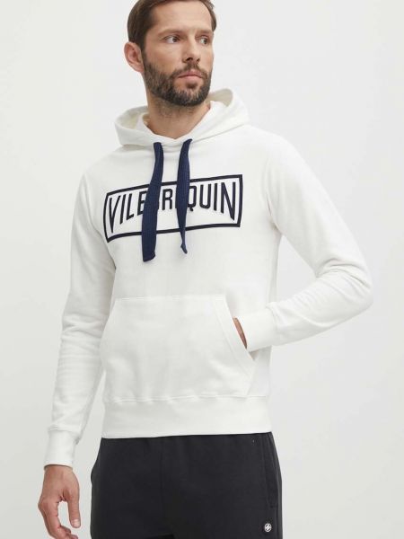Pamučna hoodie s kapuljačom Vilebrequin bež