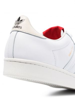 Baskets en cuir Adidas Pro model blanc