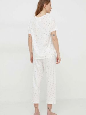Pamučna pidžama Women'secret bijela
