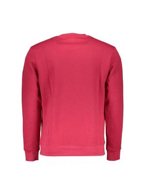 Sweter z nadrukiem North Sails czerwony