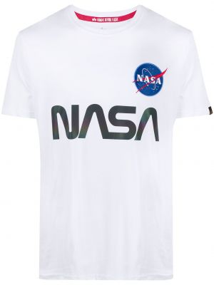 Camiseta Alpha Industries blanco