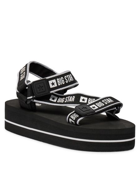 Sandale cu stele Big Star Shoes negru