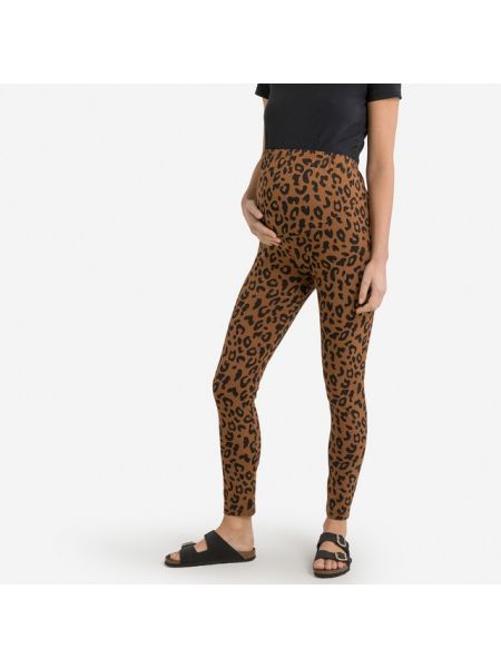 Leggings con estampado leopardo La Redoute Collections