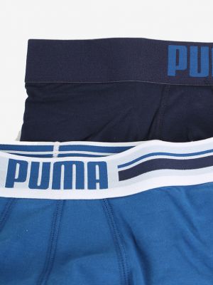Bokserki slim fit Puma niebieskie