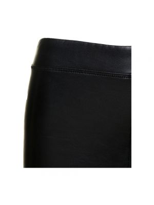 Pantalones de cuero Michael Kors negro