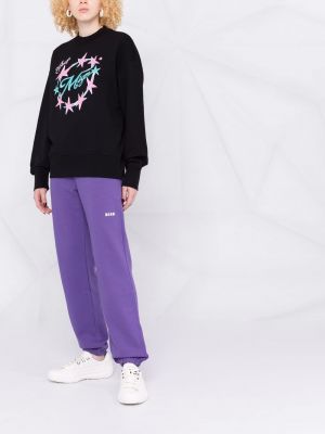 Pantalones de chándal Msgm violeta