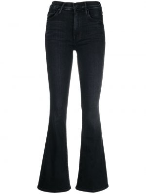 Slim fit skinny jeans ausgestellt Mother blau