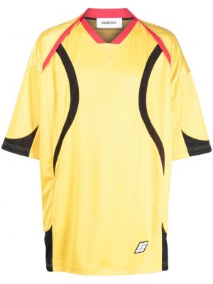 Majica s kratkimi rokavi Ambush rumena