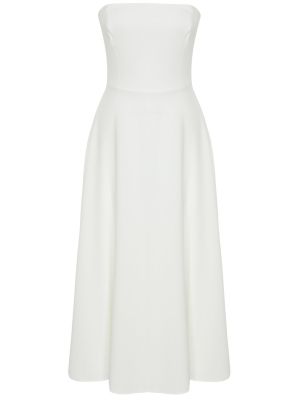 Вечерна рокля Trendyol бяло