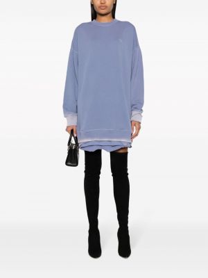 Distressed sweatshirt Diesel lila