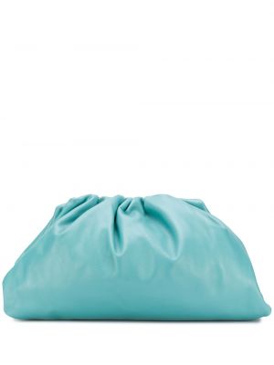 Clutch torbica Bottega Veneta plava