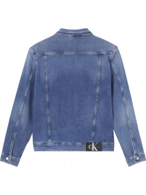 Kurtka jeansowa Calvin Klein niebieska