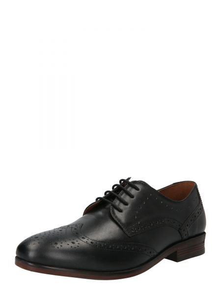 Ниски обувки с връзки Burton Menswear London черно
